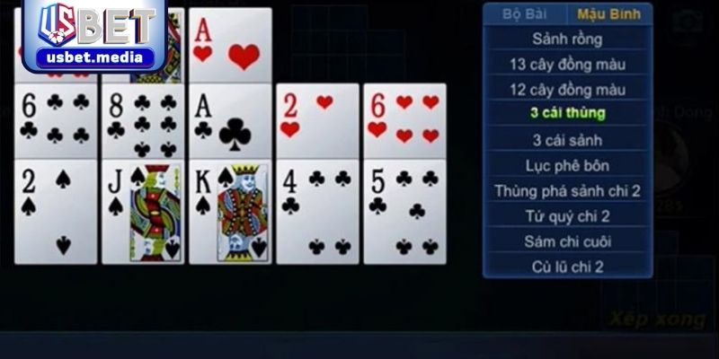 Cách chơi mậu binh cần lưu ý tránh sắp xếp vội vàng